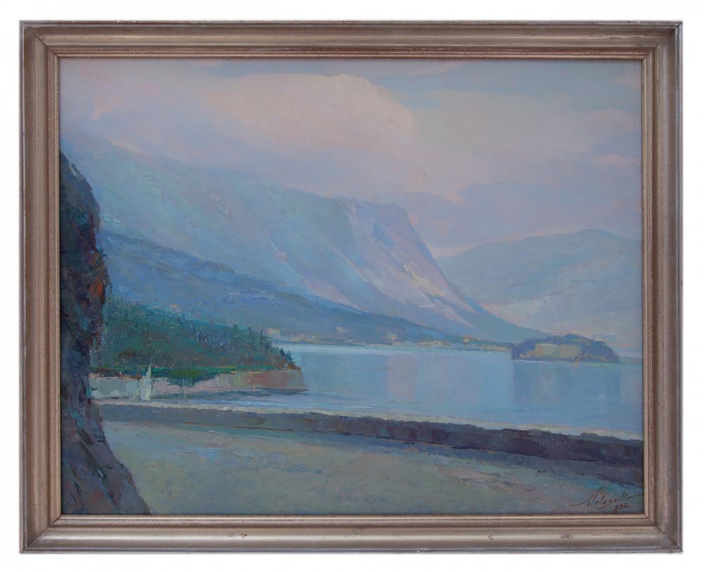 eugenio polesello: Dopo la pioggia, Lago Maggiore